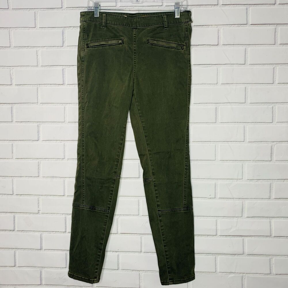 Anthropologie jeans Superscript skinny green Pilcro And The Letterpress size 29